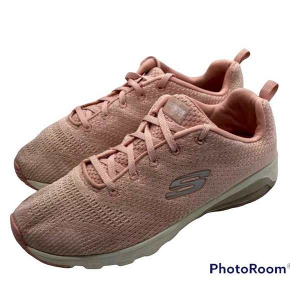 Skechers Skech Air Extreme Sneakers Shoes Sz 11 Rose Pink Athletic Memory Foam - Picture 4 of 8